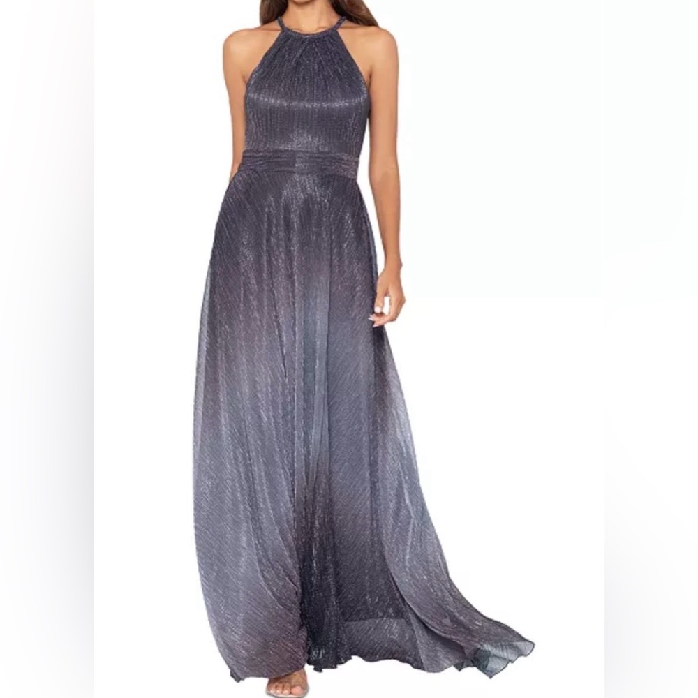 Metallic ombré Evening Gown